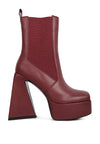 Frosty High Platform Block Heel Chelsea Boot - My Store