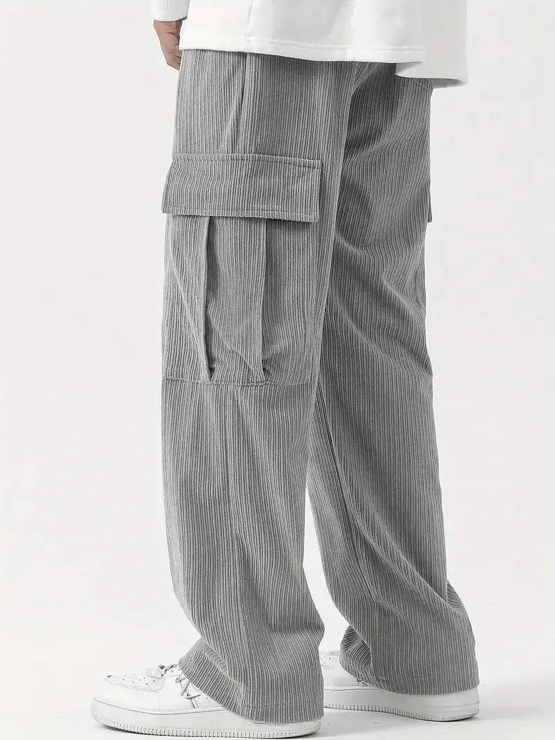 Corduroy Cargo Pants - My Store