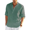 Men's Linen Long Sleeve Shirt - My Store