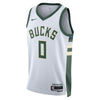 Men's Milwaukee Bucks Damian Lillard White Jersey - My Store