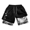 2 in-1 Compression Shorts for Men - My Store