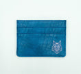 Crocodile Blue Card Case - My Store