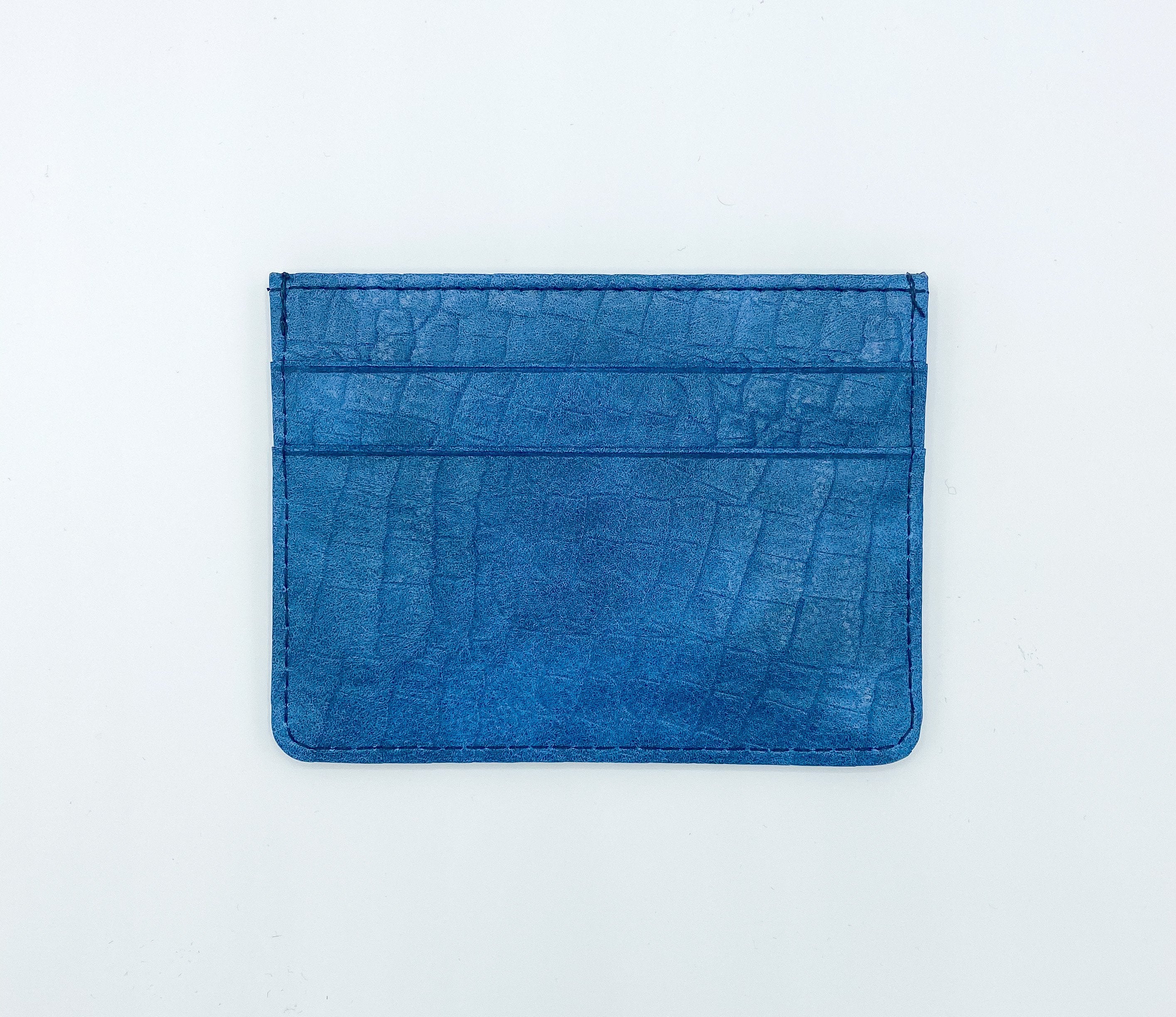 Crocodile Blue Card Case - My Store