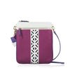 Lily Leather Crossbody- Sea Salt White/Watermelon - My Store