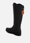 Indiana Charm Detail Calf Boots - My Store