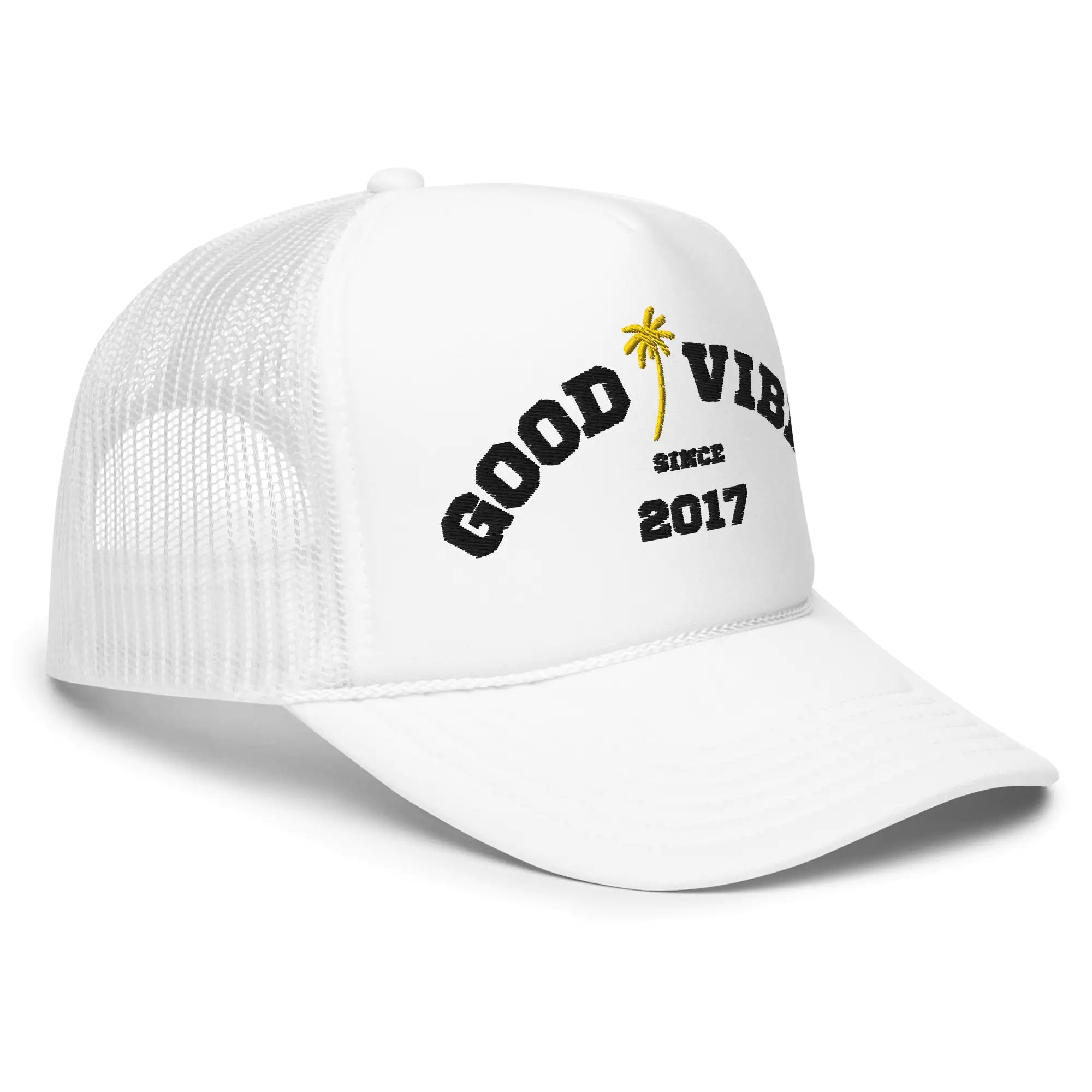 Beachy Good Vibes Foam Trucker Hat - My Store