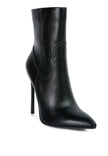 Jenner High Heel Cowboy Ankle Boots - My Store