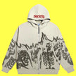 Striking Vintage Skull Hoodie - My Store