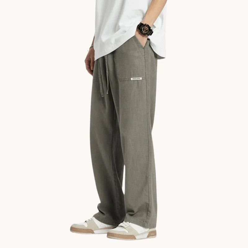 Loose Linen Pants - My Store