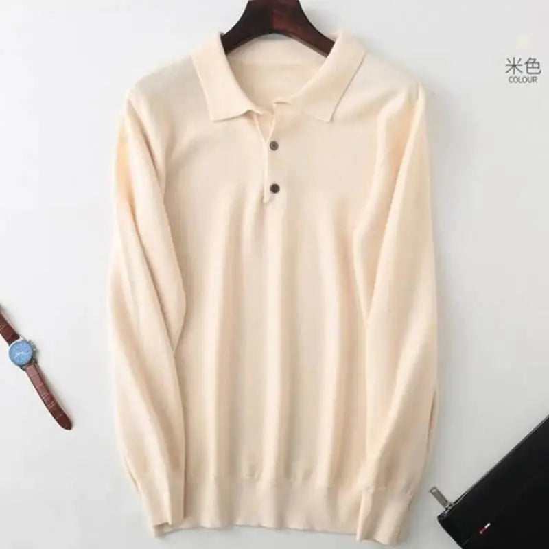 Luxurious Polo Sweater for Men - My Store