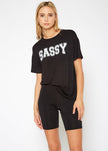 Women's  Sassy Basic T-Shirt - My Store