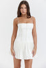 White Pleated Dress - My Store