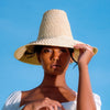 KEMALA Palm Straw Hat In Nude - My Store