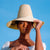 KEMALA Palm Straw Hat In Nude - My Store