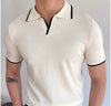 Open Neck Short Sleeve Polo - My Store