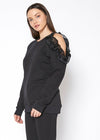 Women's One Shoulder Detail Sweatshirt - My Store