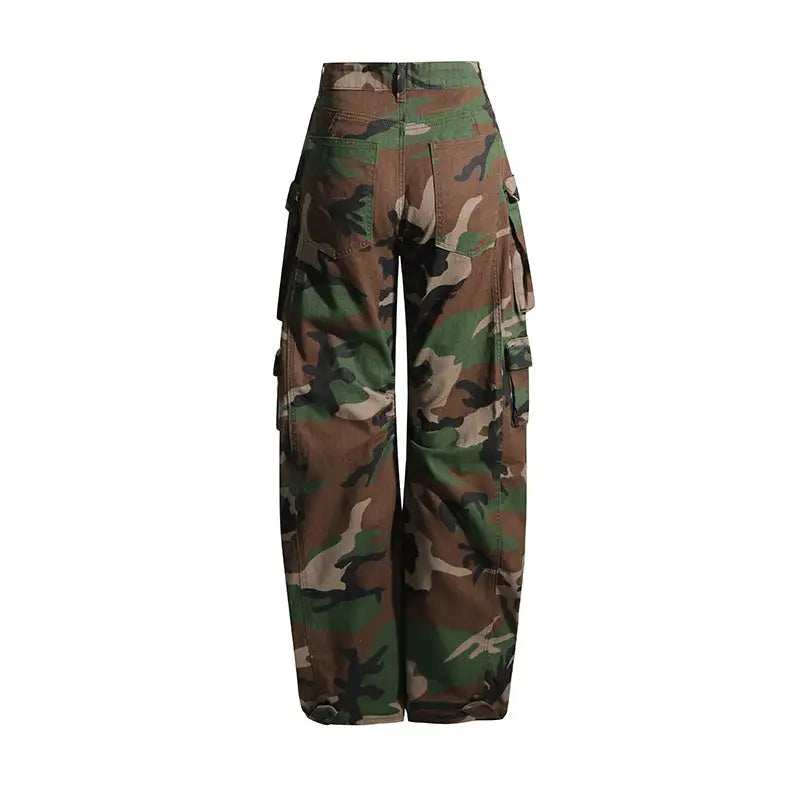 Cargo Camouflage Streetwear Jeans - My Store