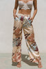 Kayda Satin Wide Leg Pants - My Store