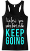 KEEP GOING Workout Tank Top - My Store