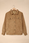 Khaki Corduroy Jacket - My Store