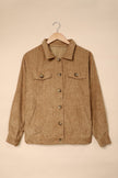 Khaki Corduroy Jacket - My Store