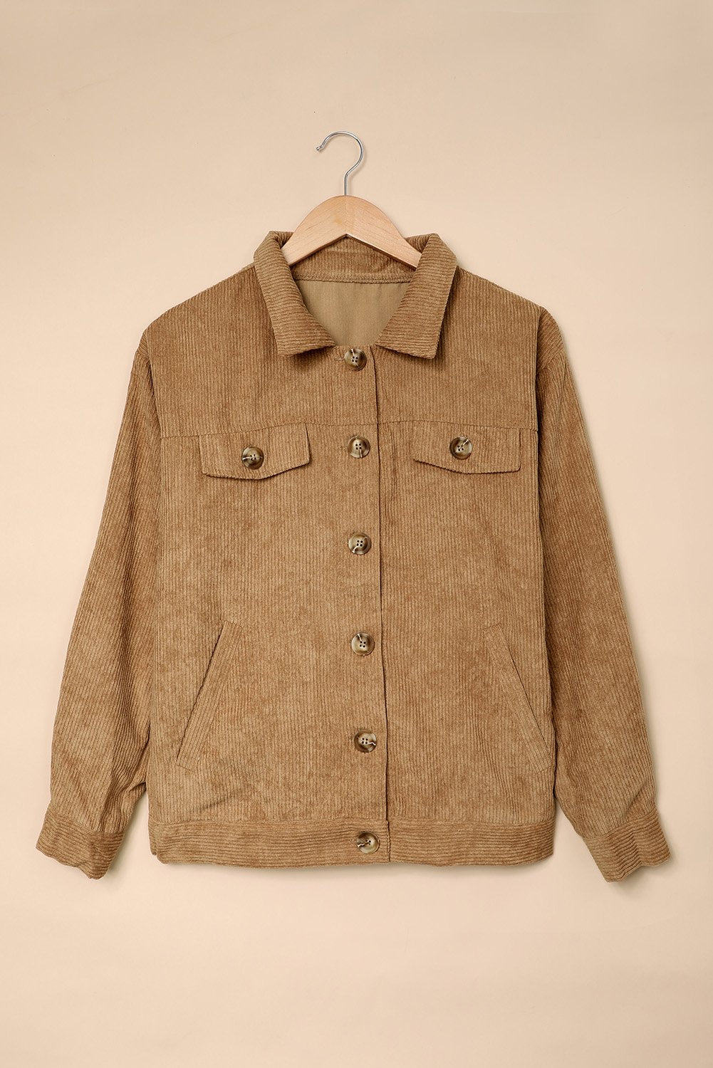 Khaki Corduroy Jacket - My Store