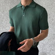 Loose Knit Lapel T-shirt - My Store