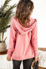 Fashion Pink Zip-up Hoodie Jacket - My Store