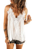 White Lace Cotton Cami Top - My Store