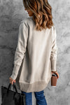 Khaki Super Soft Long Sleeve Open Cardigan - My Store