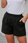 Summer Black Faylin Casual Women Shorts - My Store