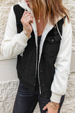 Black Sherpa Denim Jacket - My Store