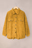 Fall Corduroy Shirt Coat - My Store