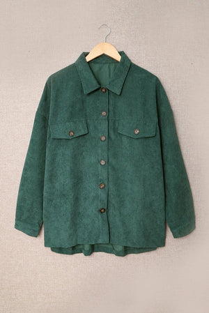 Fall Corduroy Shirt Coat - My Store