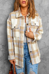 Plaid Print Women Shacket - My Store