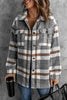 Winter Brown Plaid Shacket - My Store