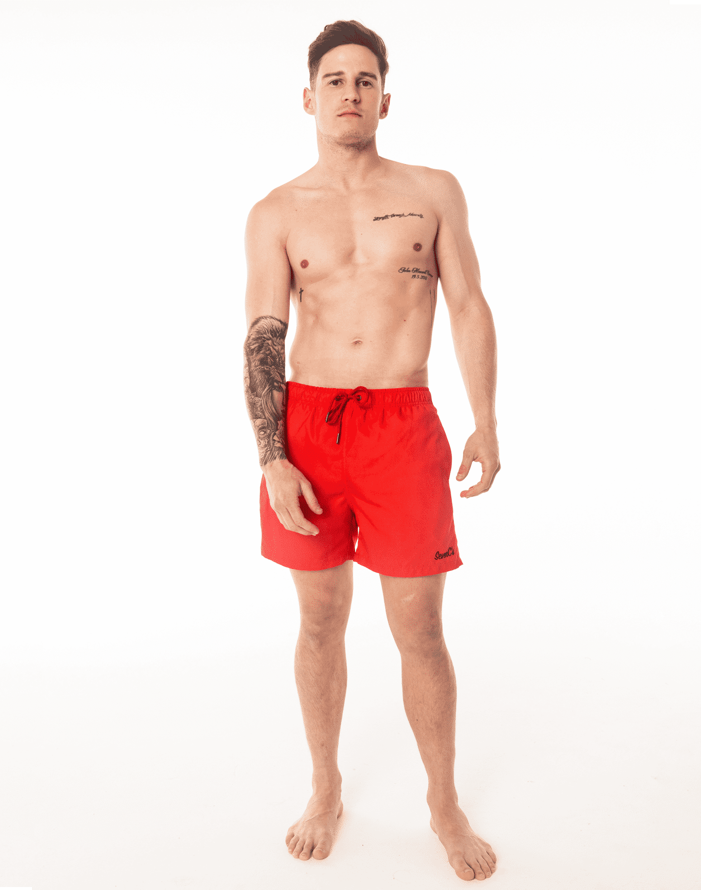 Red Swim Shorts - My Store