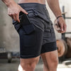 Camo Running Shorts Men Gym Sports - My Store