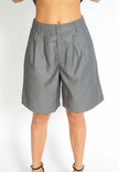 Loose Cut Cloth Bermuda Shorts - My Store