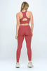 Two Piece Activewear Set with Cut-Out Detail - My Store