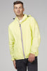 Citrus full zip packable rain jacket and windbreaker - My Store