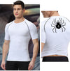 Compression Sport Shirt with Spider Print - My Store