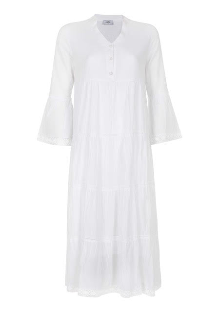 MIKA MAXI DRESS - WHITE - My Store