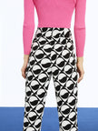 Printed High-Waisted Pants - My Store