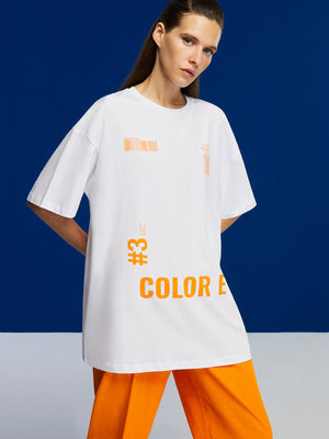 Printed Oversized T-Shirt - My Store