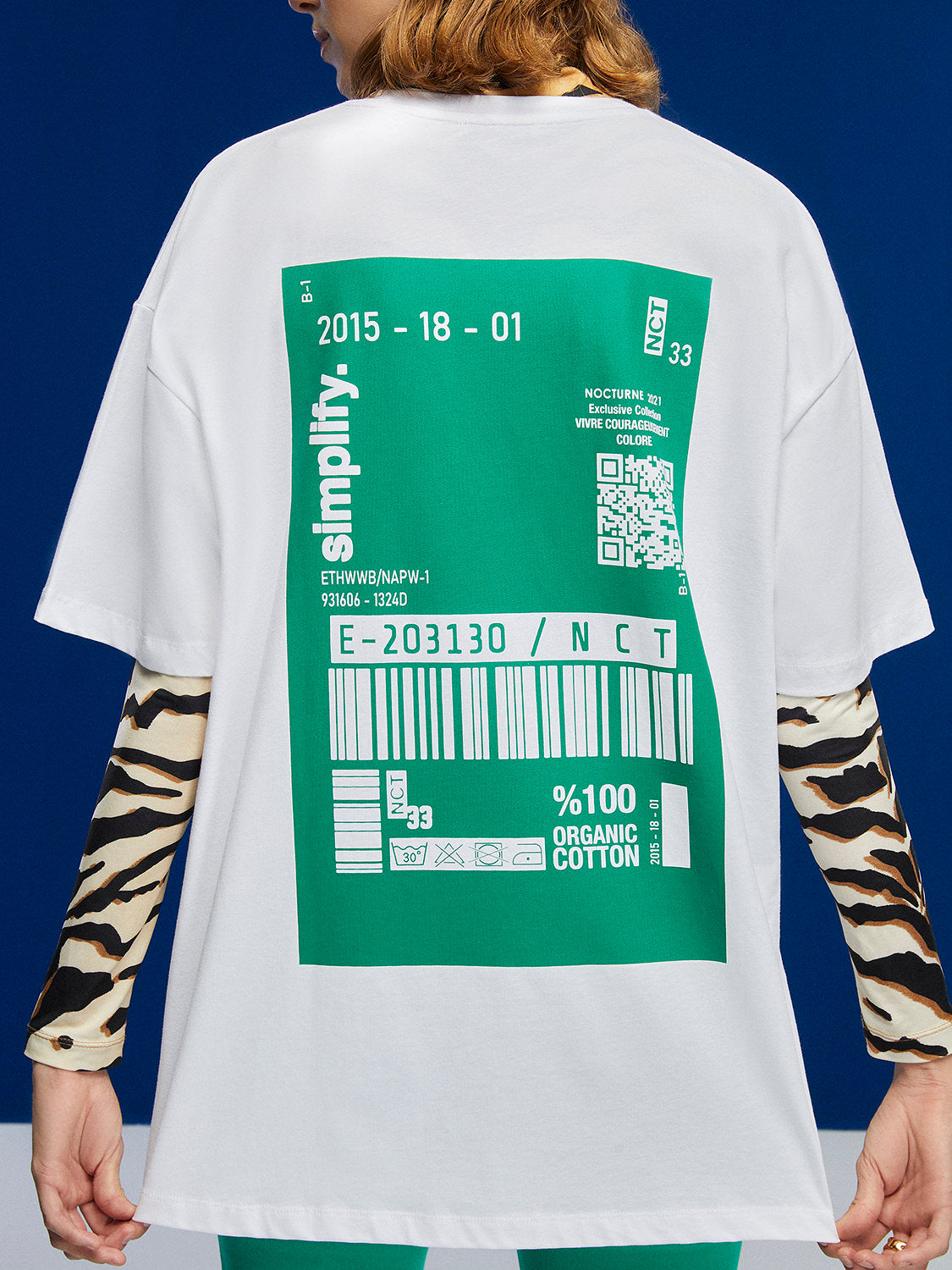 Printed Oversized T-Shirt - My Store