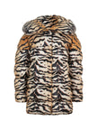 Tiger Print Puffer - My Store