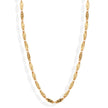 Textured link long chain Necklace - My Store