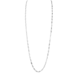 Textured link long chain Necklace - My Store