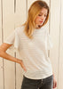 Women's Crewneck Tee in White - My Store